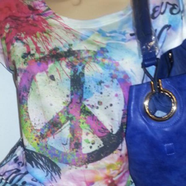 Grafitti Style Bluse